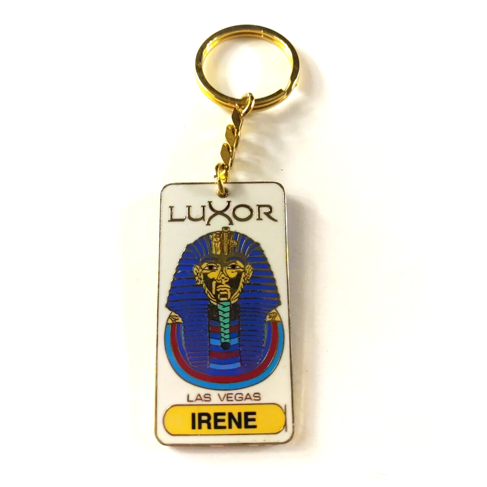 Luxor Las Vegas Irene Keychain 1995 Casino
